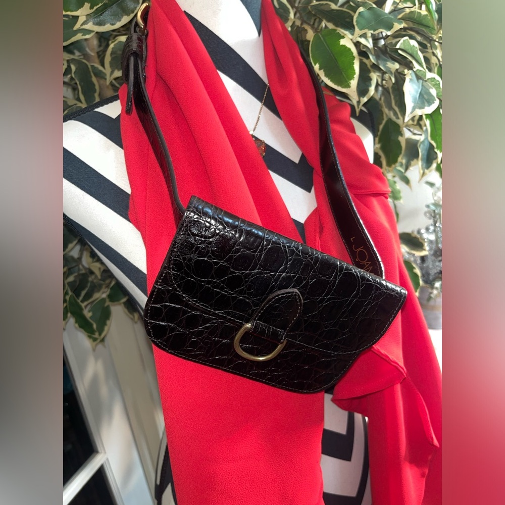 Vintage Joan & David Calfskin Brown Wallet